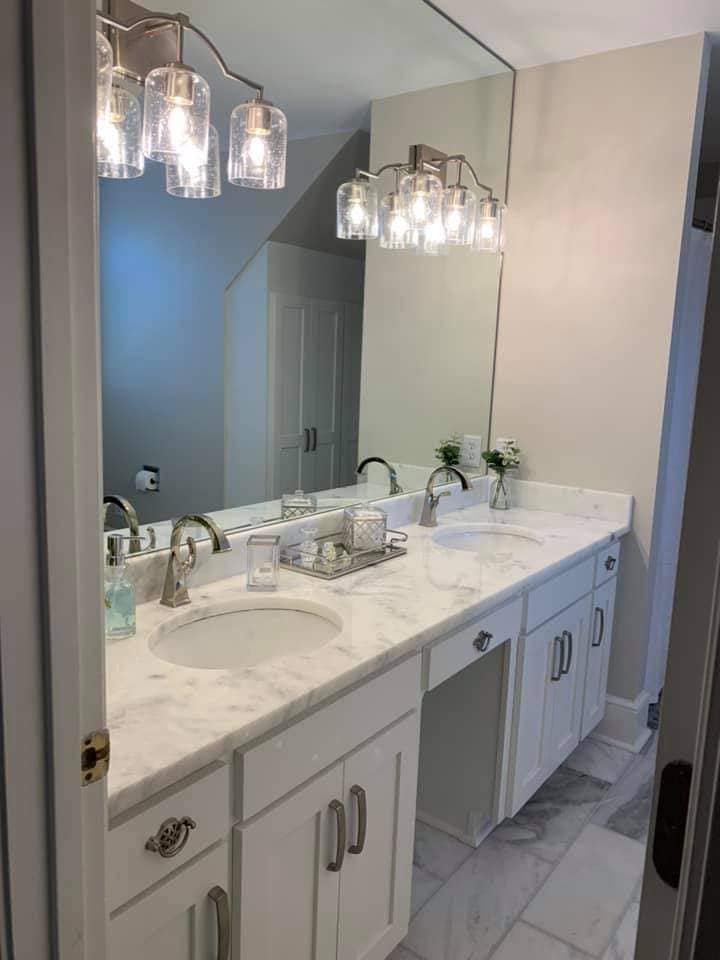 bathroom vanity custom mirror